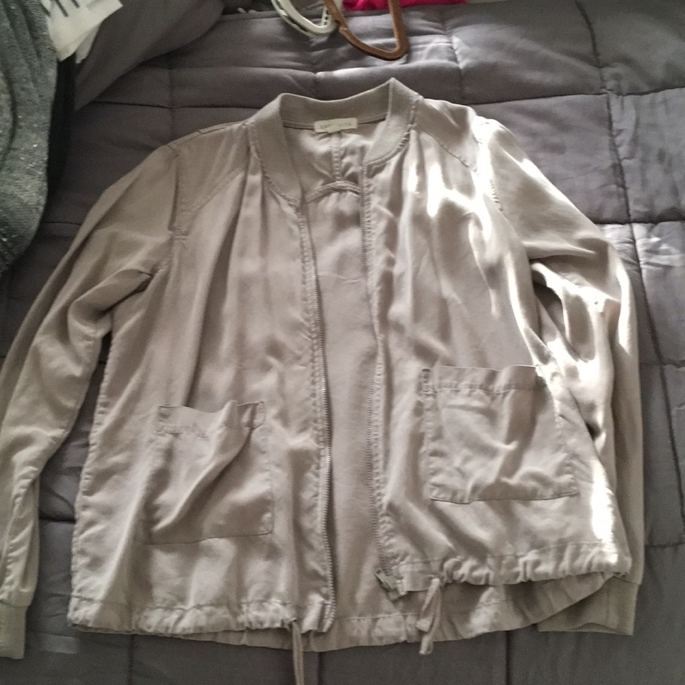 Grayish tan jacket
